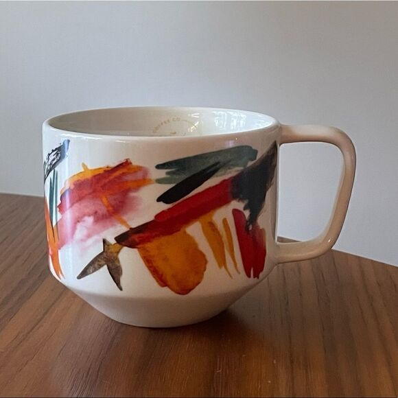 Abstract Painted Mug - Starbucks - Picture 1 of 8